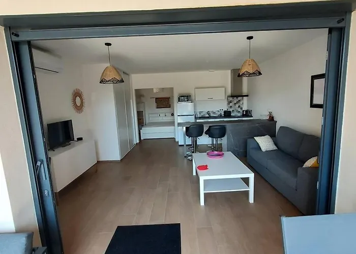 T2 Moderne En Rez-de-villa Apartment *